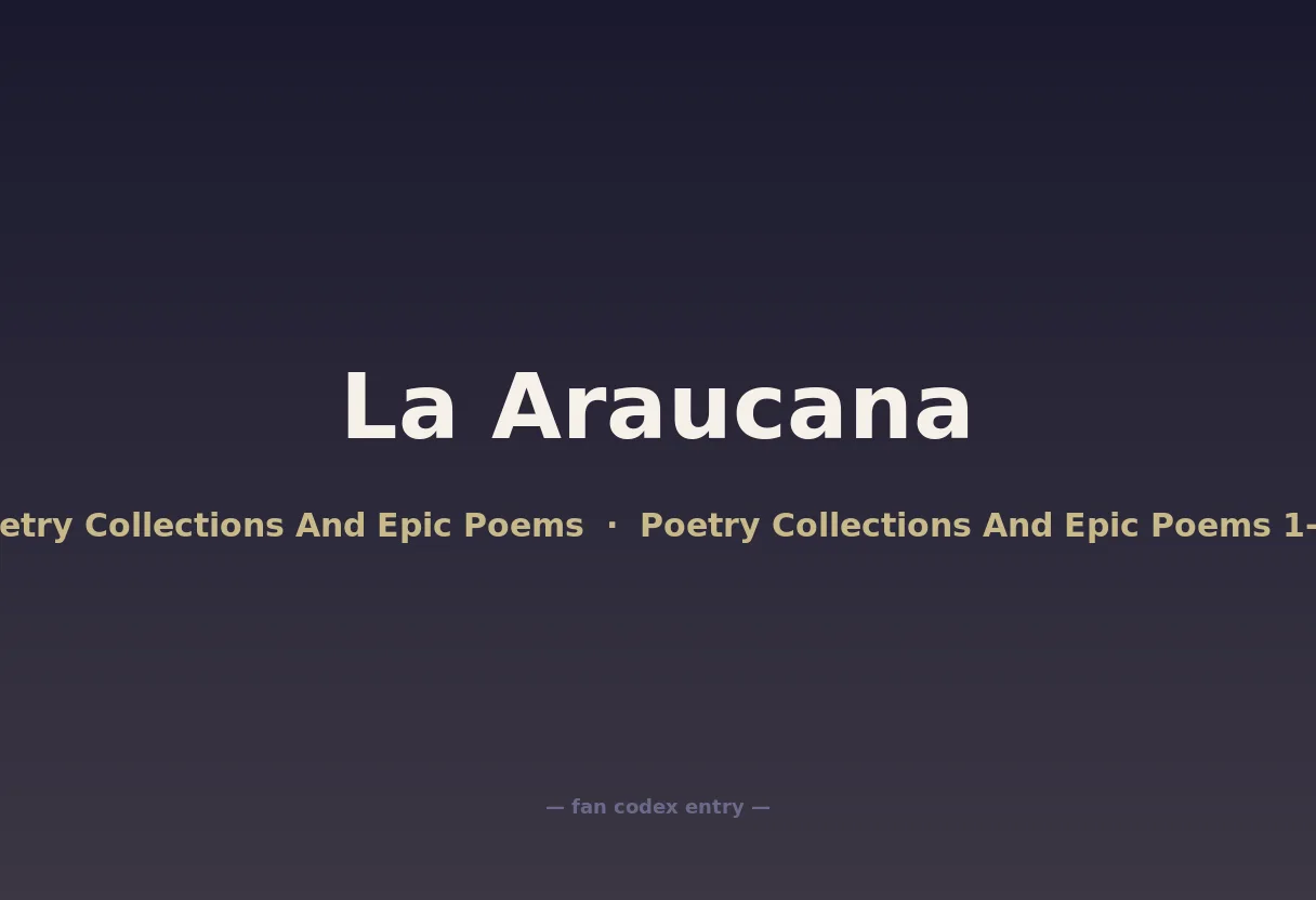 La Araucana