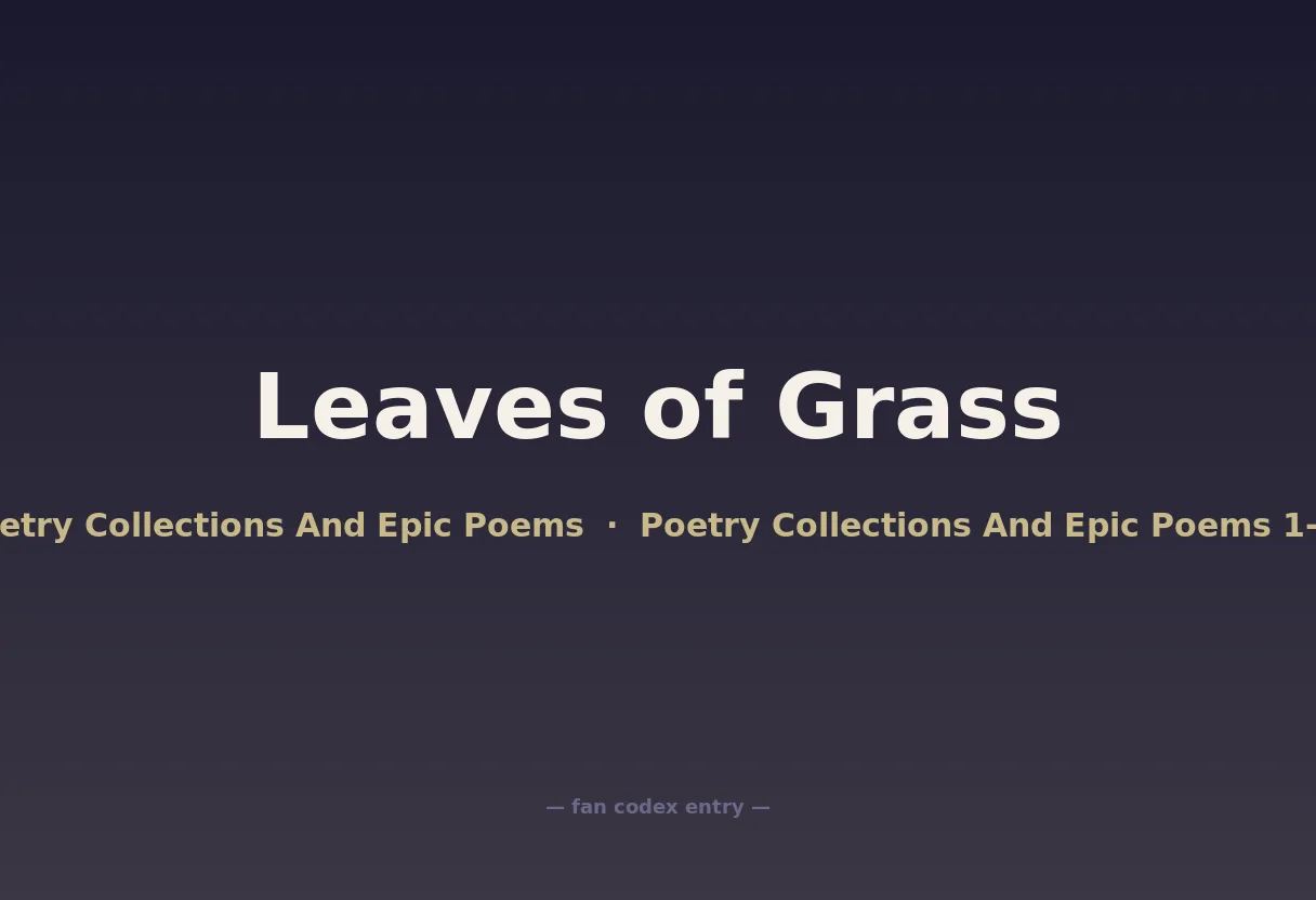 Leaves of Grass